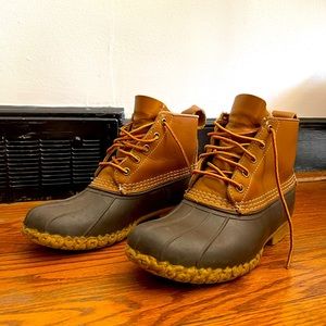 LL Bean Boots, 6” unlined, fits sz 8.5 women